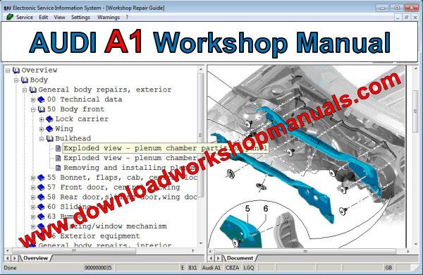 audi a1 service manual